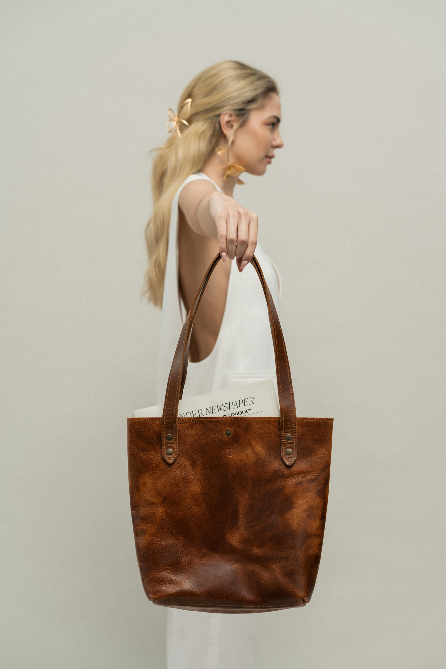 Bolso Tote de Cuero "La Esencial"